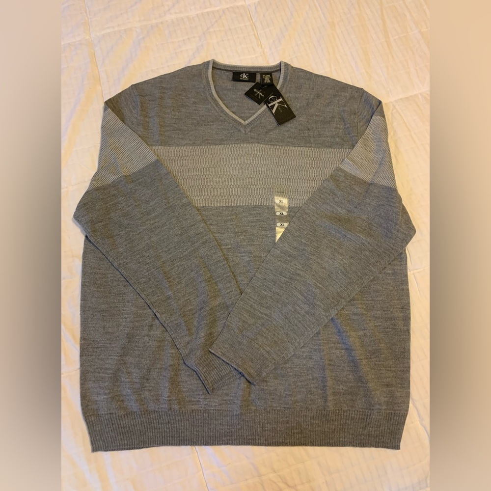 Ck Calvin Klein Mens Sweater V neck